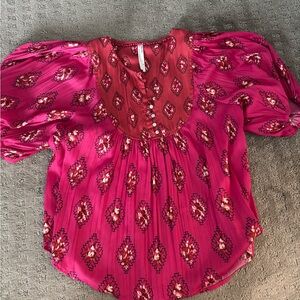 Anthropologie Patterned Women's Top